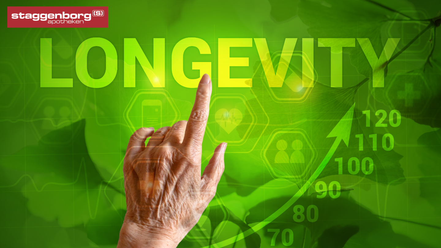 Symbol für Longevity, gesunde Lebensweise und aktive Langlebigkeit.